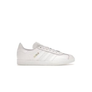 adidas Gazelle White/White-Gold Metallic