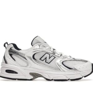 New Balance 530 White Silver Navy
