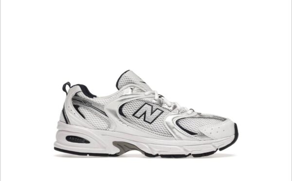 New Balance 530 White Silver Navy