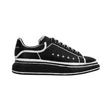 Alexander McQueen ‘Oversized’ Sneakers Black & White-Outline