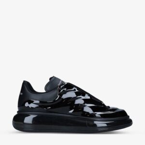 Alexander Mcqueen Sneakers Oversized in Black Leather