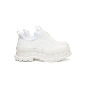 Alexander mcqueen zip-up “white”