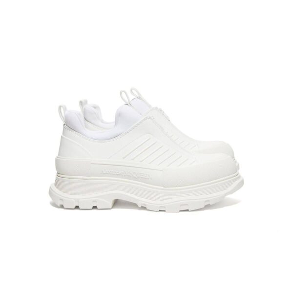 Alexander mcqueen zip-up “white”
