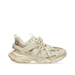 BALENCIAGA TRACK SNEAKER RECYCLED SOLE IN BEIGE