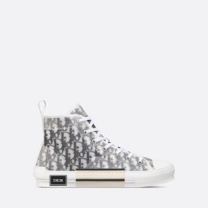 White and Black Dior Oblique Canvas