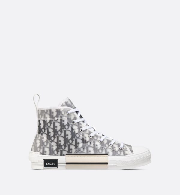 White and Black Dior Oblique Canvas