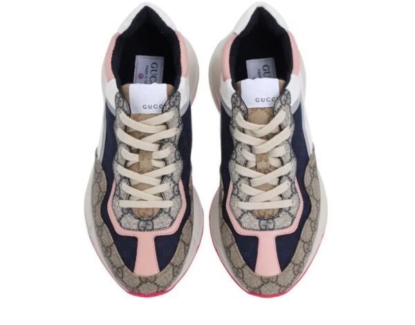 GUCCI RHYTON GG PRINT SNEAKERS - Image 3