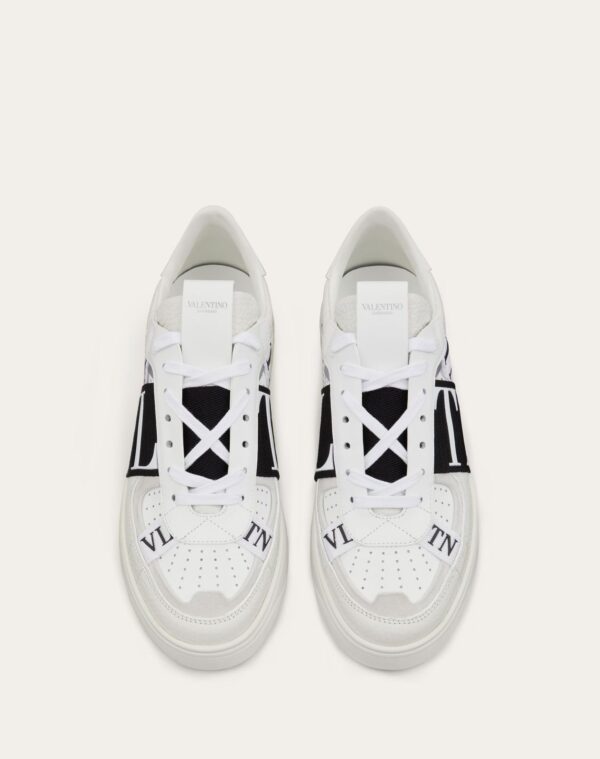 VALENTINO GARAVANI VLTN Leather Sneakers - Image 3