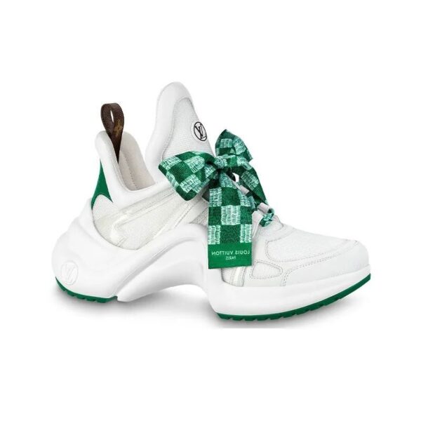 LOUIS VUITTON Archlight 1.0 Casual Shoes Women's Low-Top White/Green
