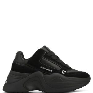 TEMPLE BLACK LEATHER/SUEDE