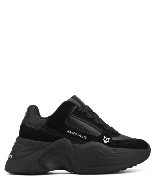 TEMPLE BLACK LEATHER/SUEDE