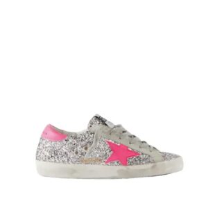 Golden Goose Superstar glitter trainers