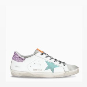 golden goose purple glitter