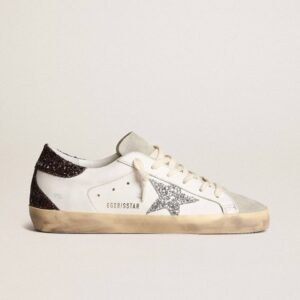 Super-Star Glitter Detail Low Top Sneaker