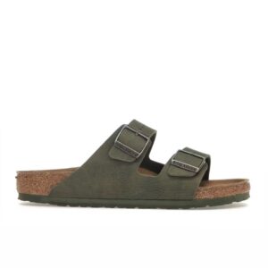 BIRKENSTOCK ARIZONA VEGAN MICROFIBER DESERT DUST THYME