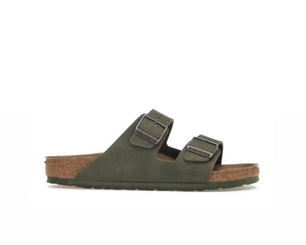 BIRKENSTOCK ARIZONA VEGAN MICROFIBER DESERT DUST THYME