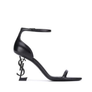 Saint Laurent Opium Sandals in Black