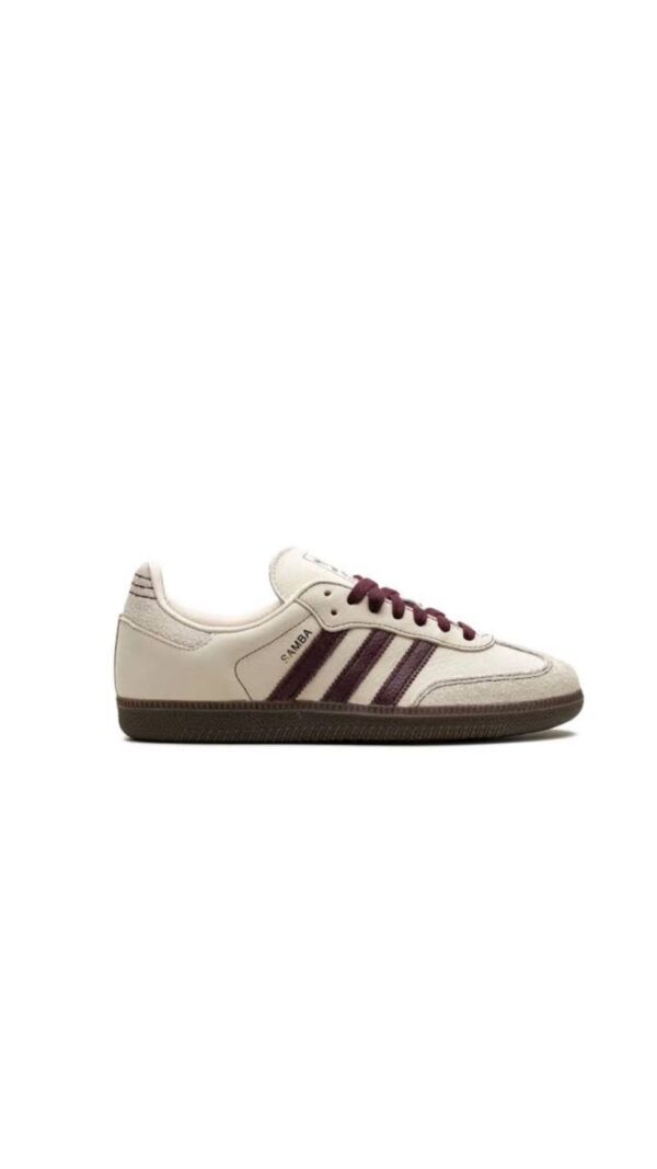 Samba OG "Wonder White/Maroon