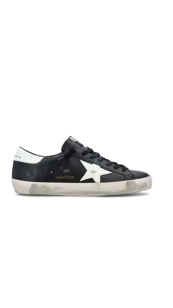GOLDEN GOOSE SUPER STAR BLACK WHITE
