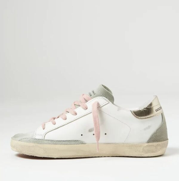 Super Star Sneaker in White, Ice & Platinum - Image 3