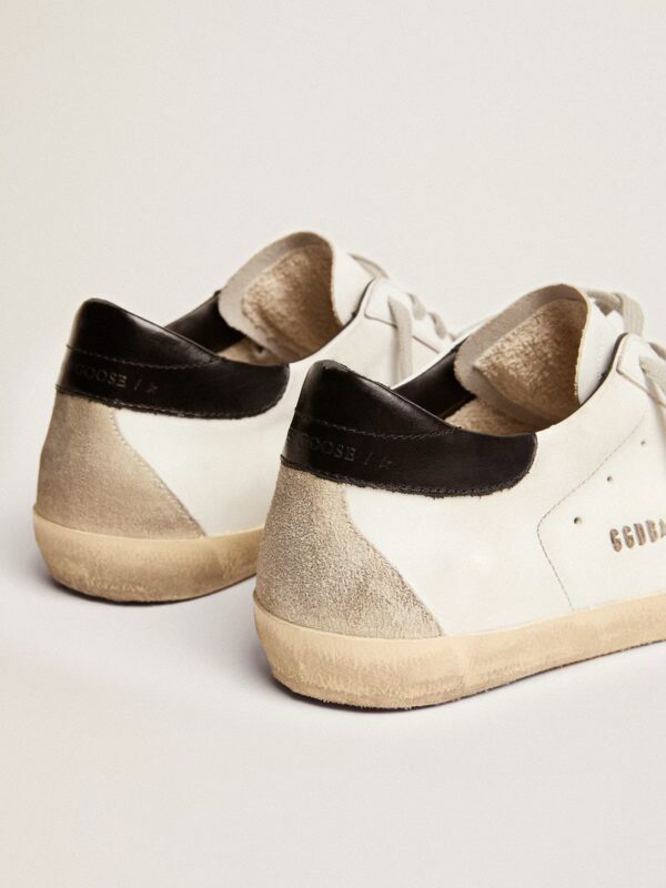 Super-Star with black heel tab and metal stud lettering - Image 3