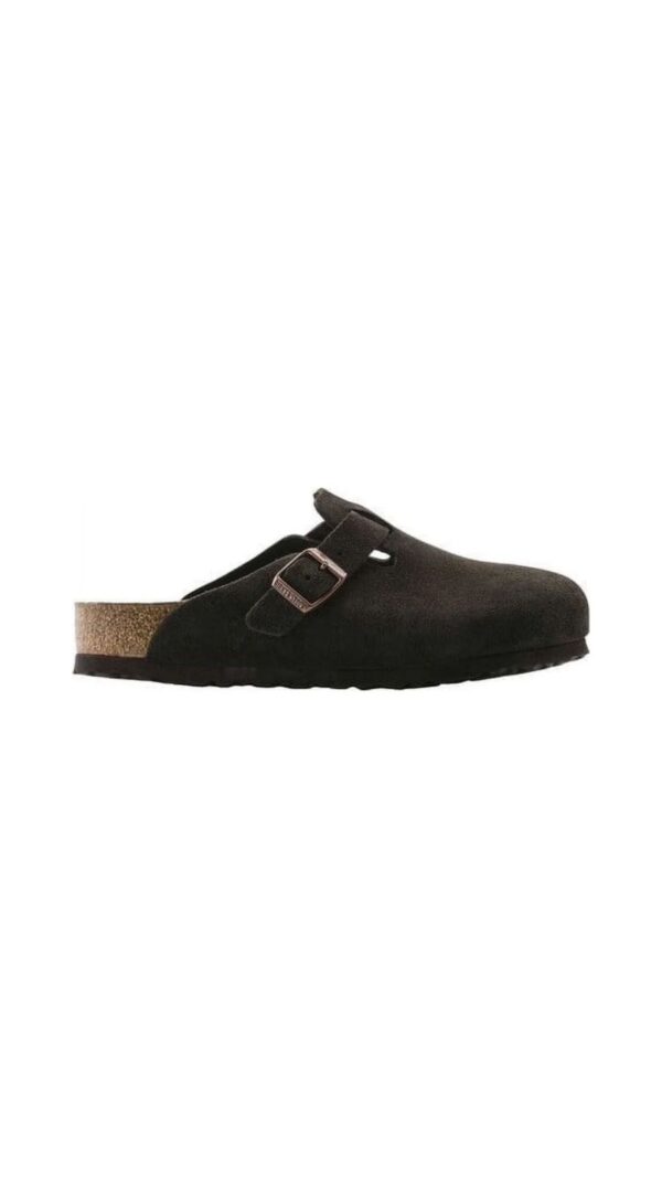 BIRKENSTOCK BOSTON SUEDE BLACK