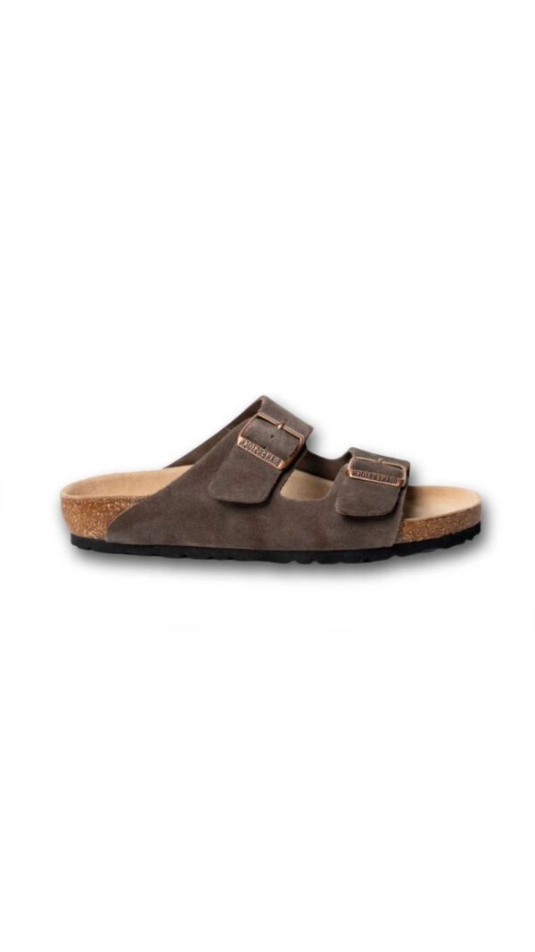 Birkenstock Arizona Soft Footbed Suede Taupe