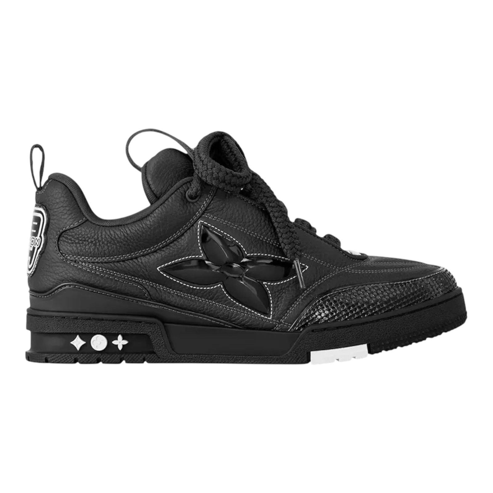 Louis Vuitton Skate Sneaker 'Oversized Flower - Black'