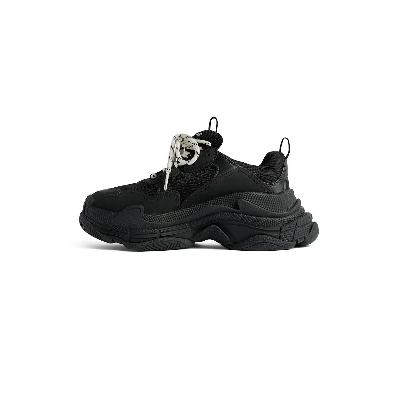 Triple S Sneaker in black double foam and mesh - Image 5