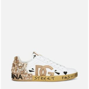 Dolce & Gabbana Portofino low-top leather sneakers