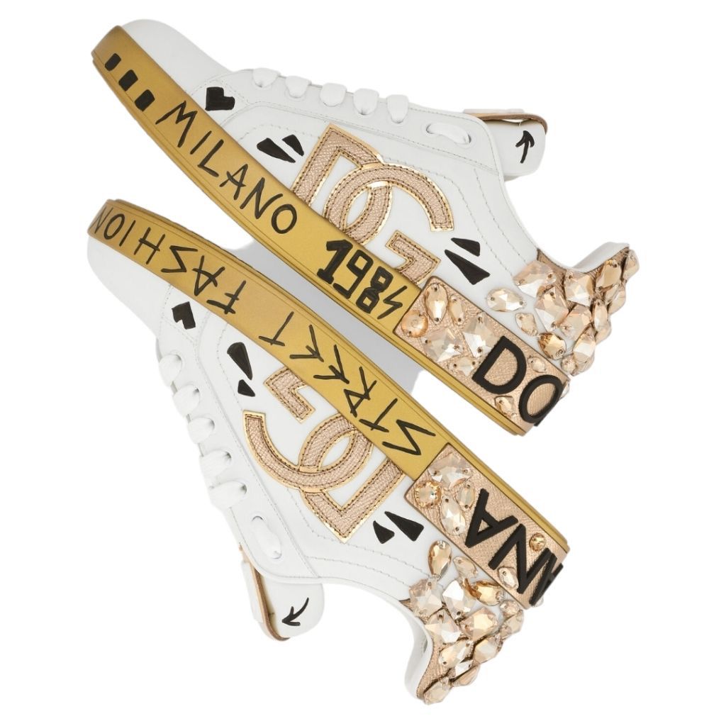 Dolce & Gabbana Portofino low-top leather sneakers - Image 4