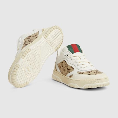 Gucci, Gucci Re- Web sneakers, Women, White - Image 2