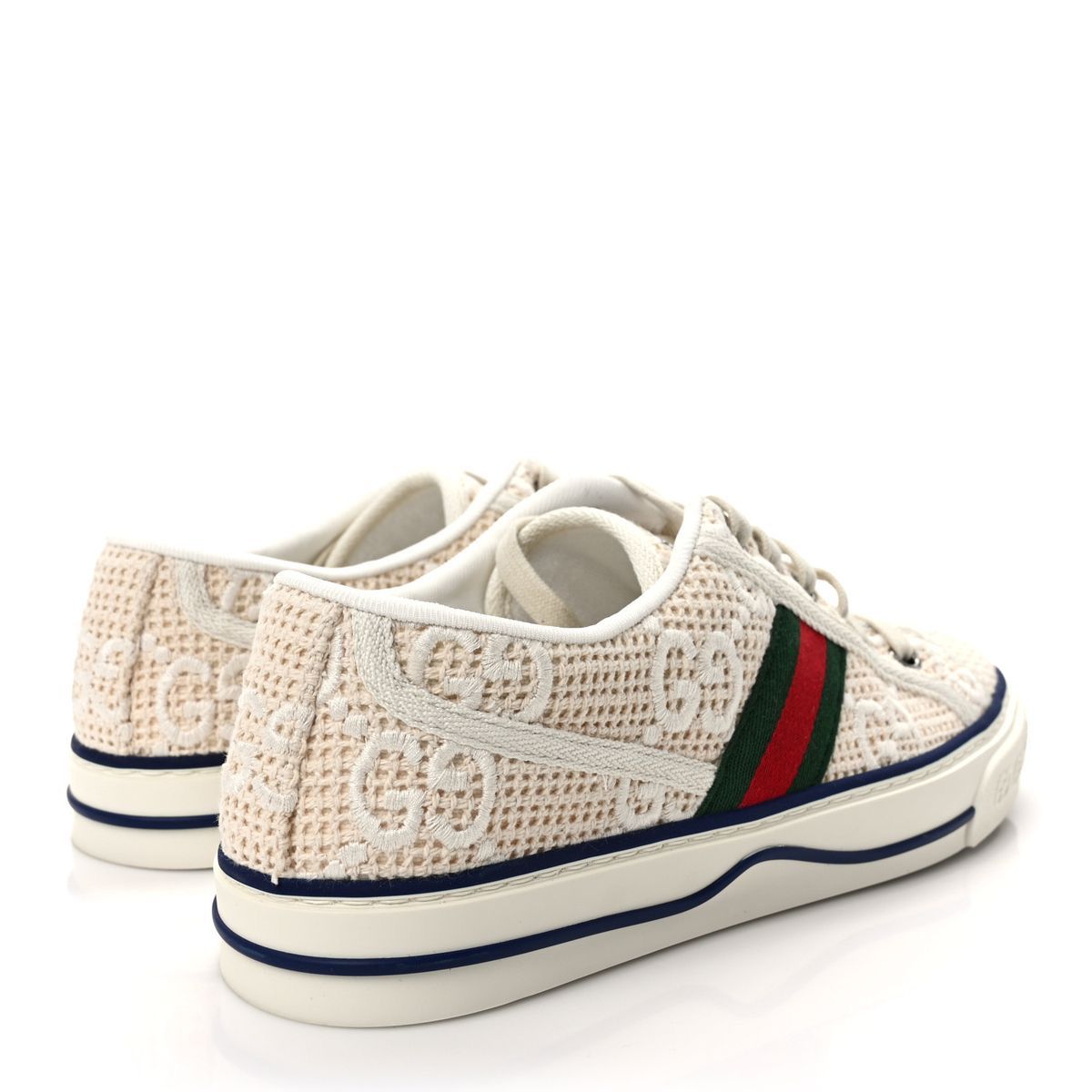 Gucci Women's Tennis 1977 GG Embroidered Crochet Cotton - Image 2