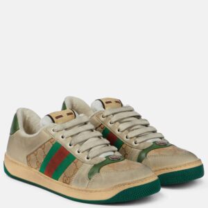 Gucci, Screener leather sneakers, Women and men
