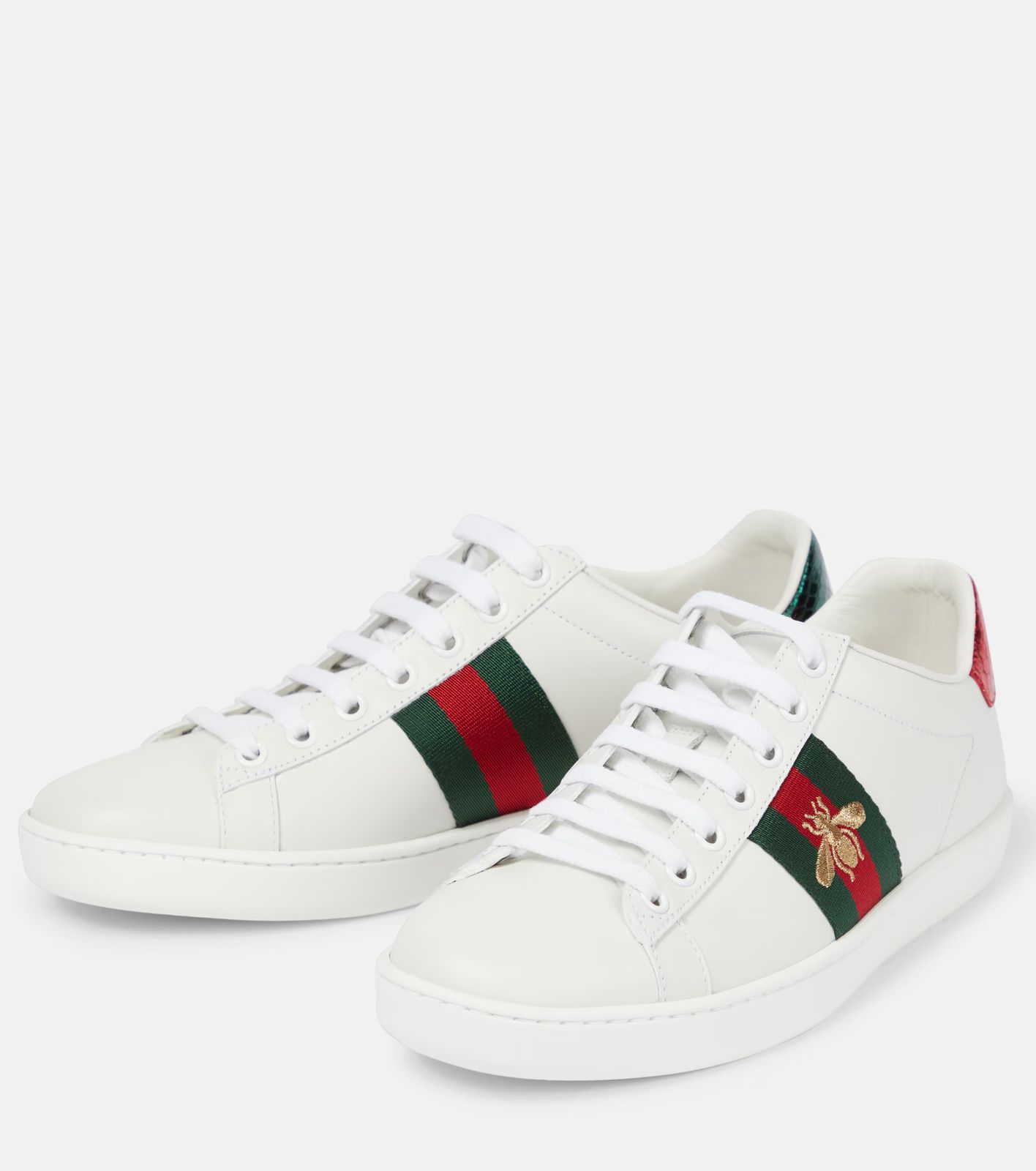 Gucci, Ace leather sneakers, Women, White - Image 3