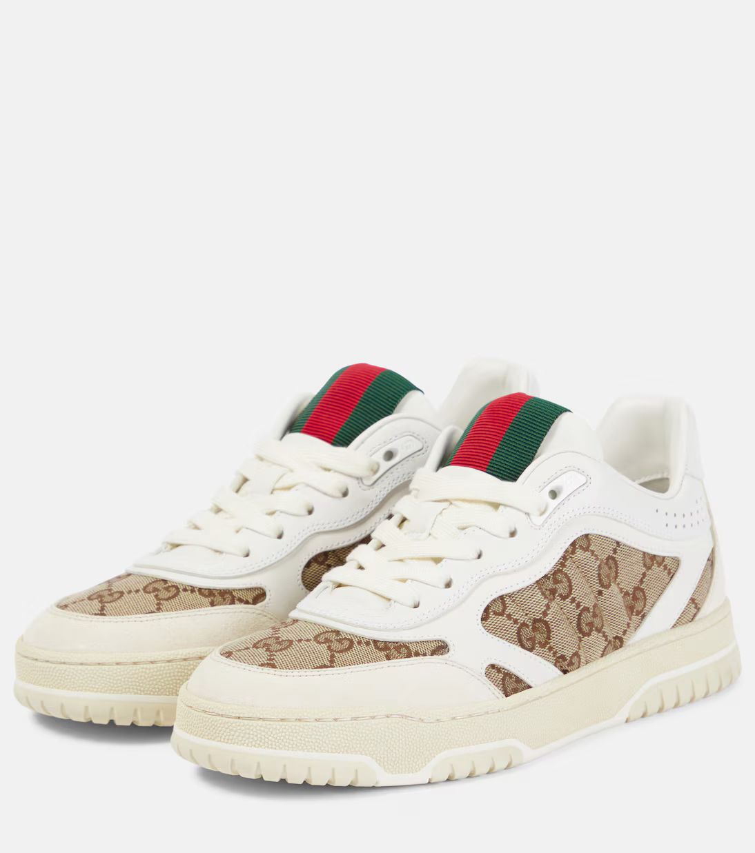 Gucci, Gucci Re- Web sneakers, Women, White - Image 5