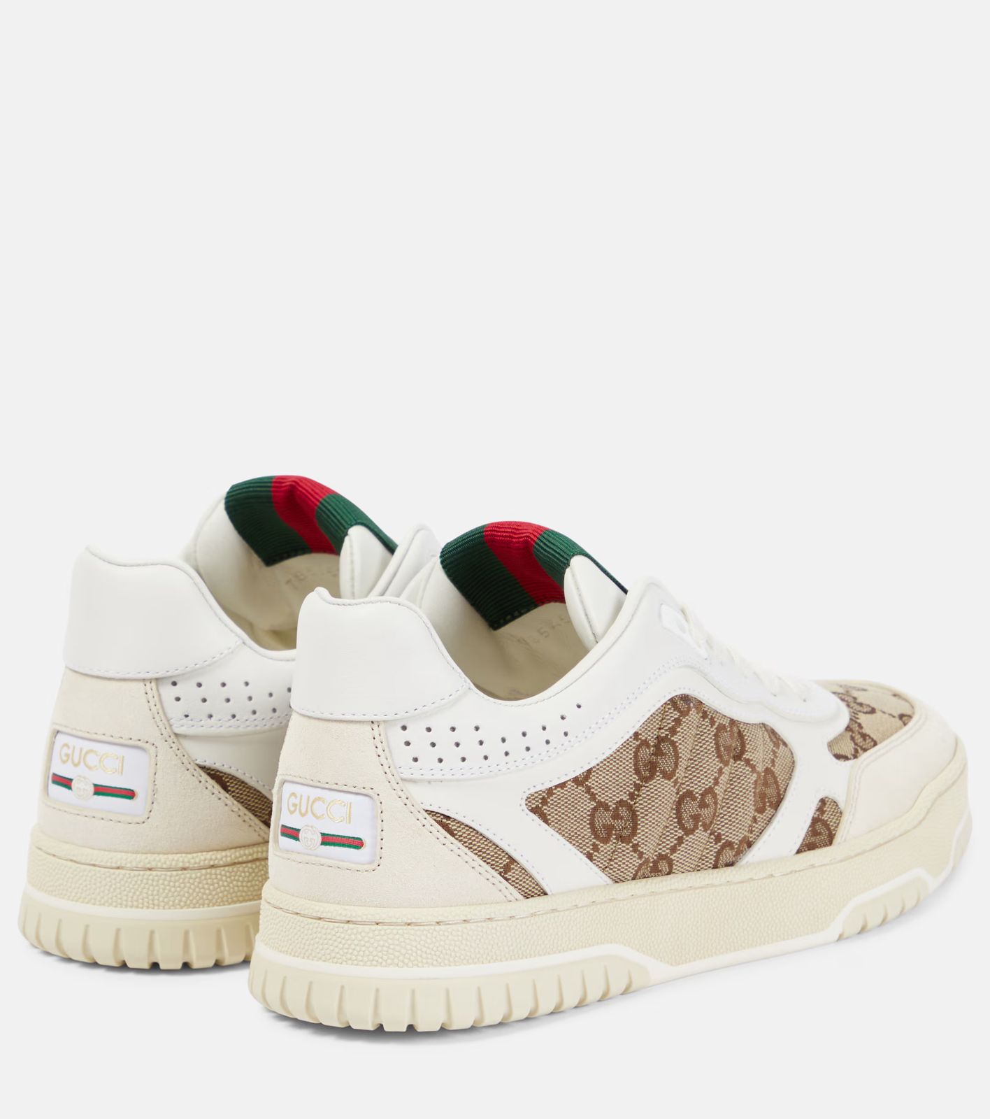 Gucci, Gucci Re- Web sneakers, Women, White - Image 3