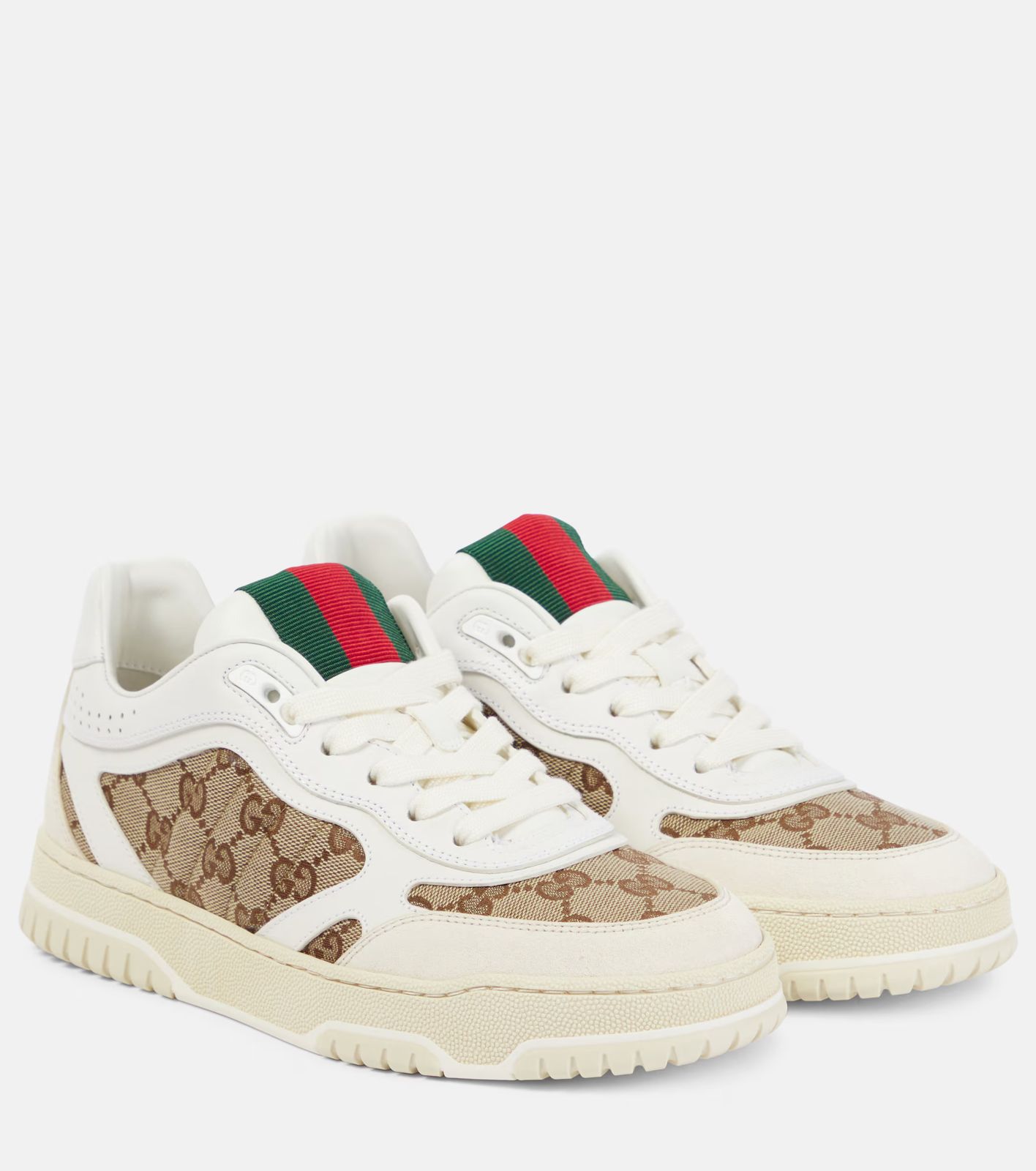 Gucci, Gucci Re- Web sneakers, Women, White