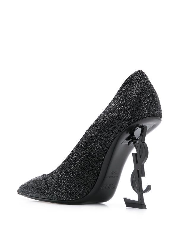Saint Laurent Opyum glitter pumps - Image 3