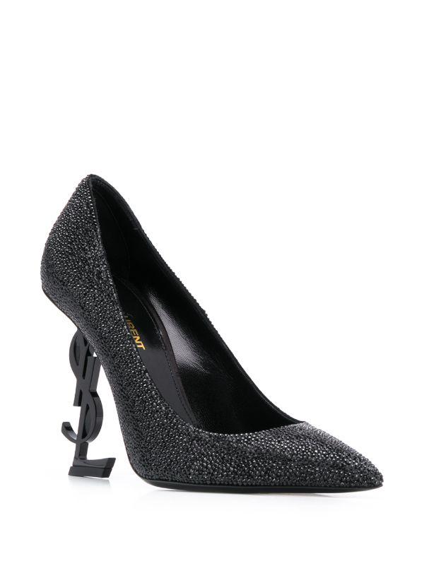 Saint Laurent Opyum glitter pumps - Image 2