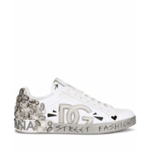 Dolce & Gabbana Portofino low-top leather sneakers