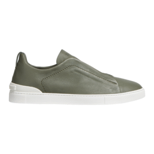Zegna Triple Stitch Suede Sneakers