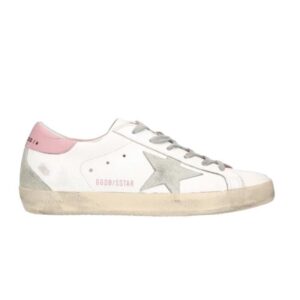 Golden Goose Super-Star white/grey/pink